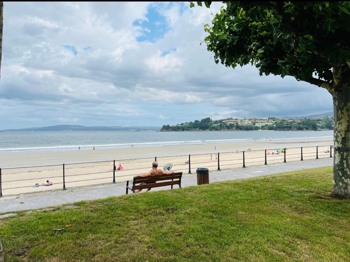 Apartamento A Pie De Playa En Mino Exteriör bild