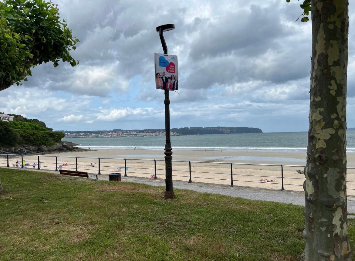 Apartamento A Pie De Playa En Mino Exteriör bild