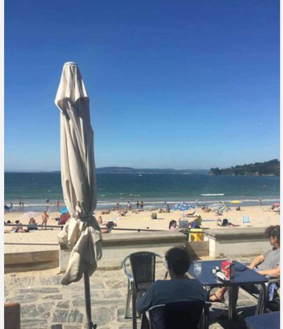 Apartamento A Pie De Playa En Mino Exteriör bild